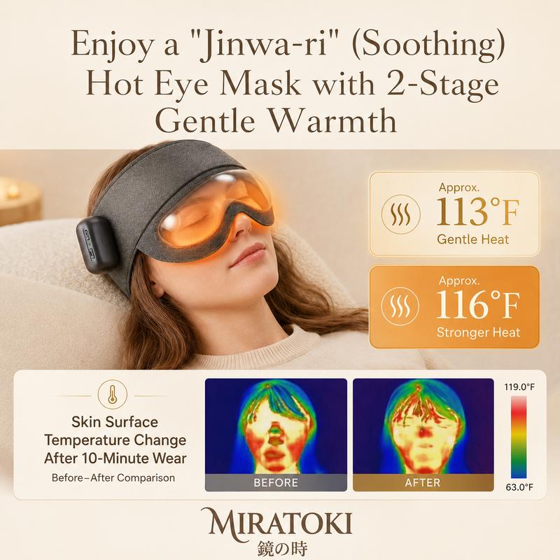MIRATOKI – Heated Eye Relief Massager