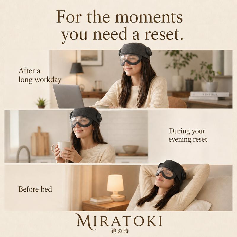 MIRATOKI – Heated Eye Relief Massager