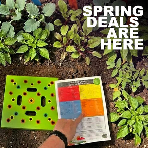 Seeding Square™ - Ultimate Garden Companion Kit + 'Seed 2 Splendor' Guidebook & Garden Success Series Tips