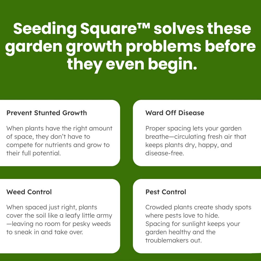 Seeding Square™ Garden Companion:
