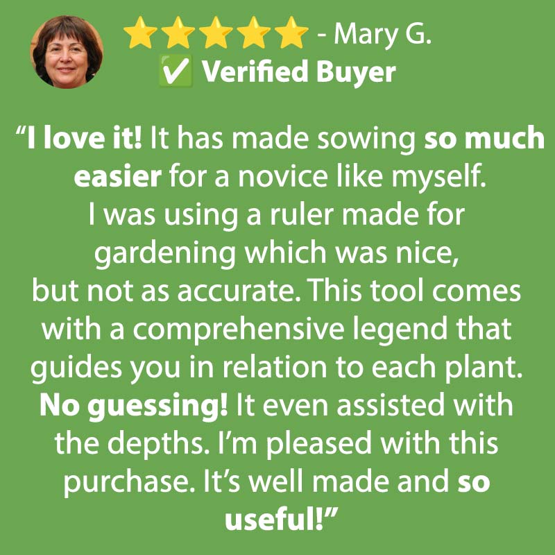 Seeding Square™ Garden Companion: